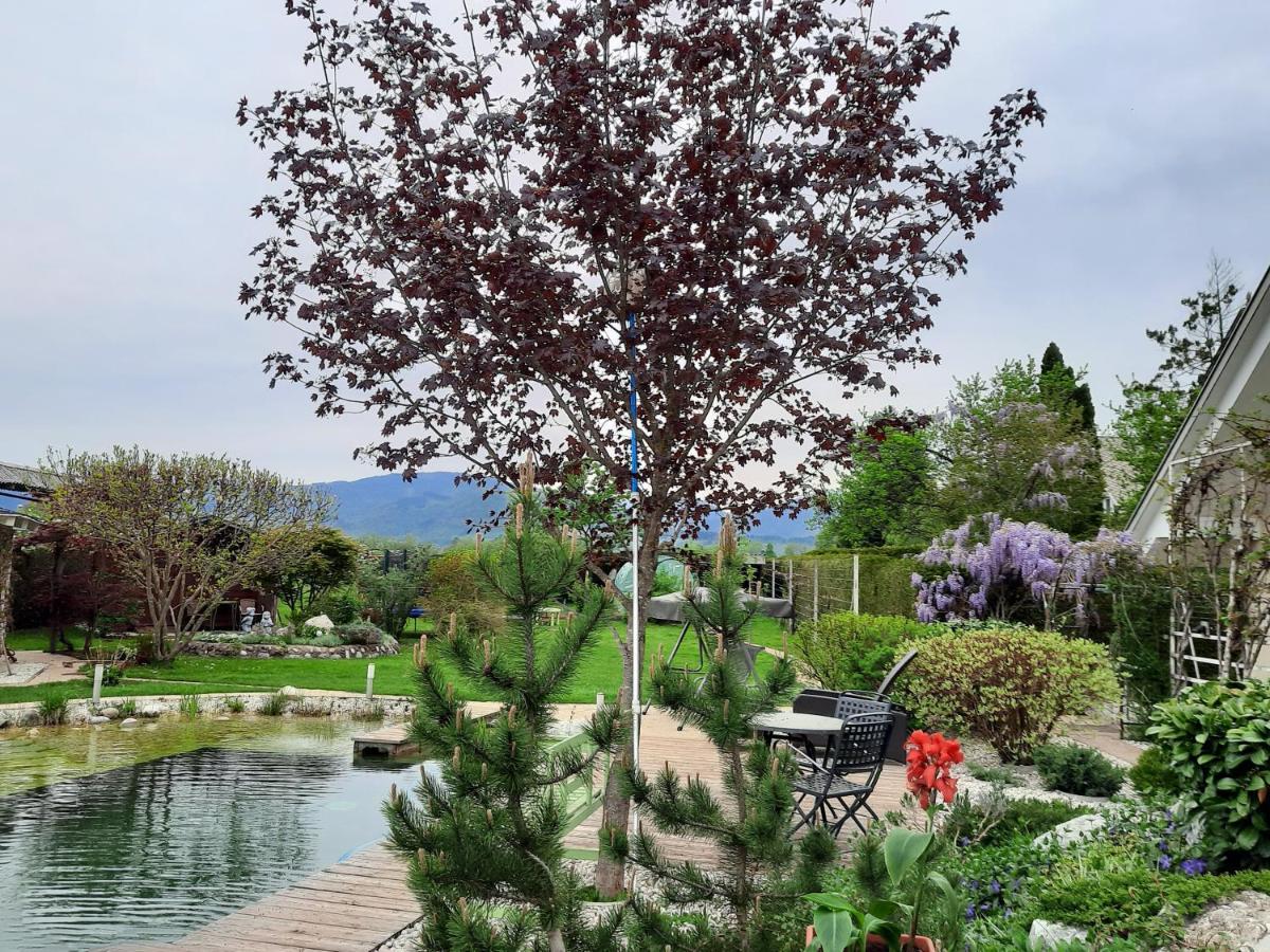 Garden Paradise Bled Apartments - Garden, Pond And Castle View מראה חיצוני תמונה